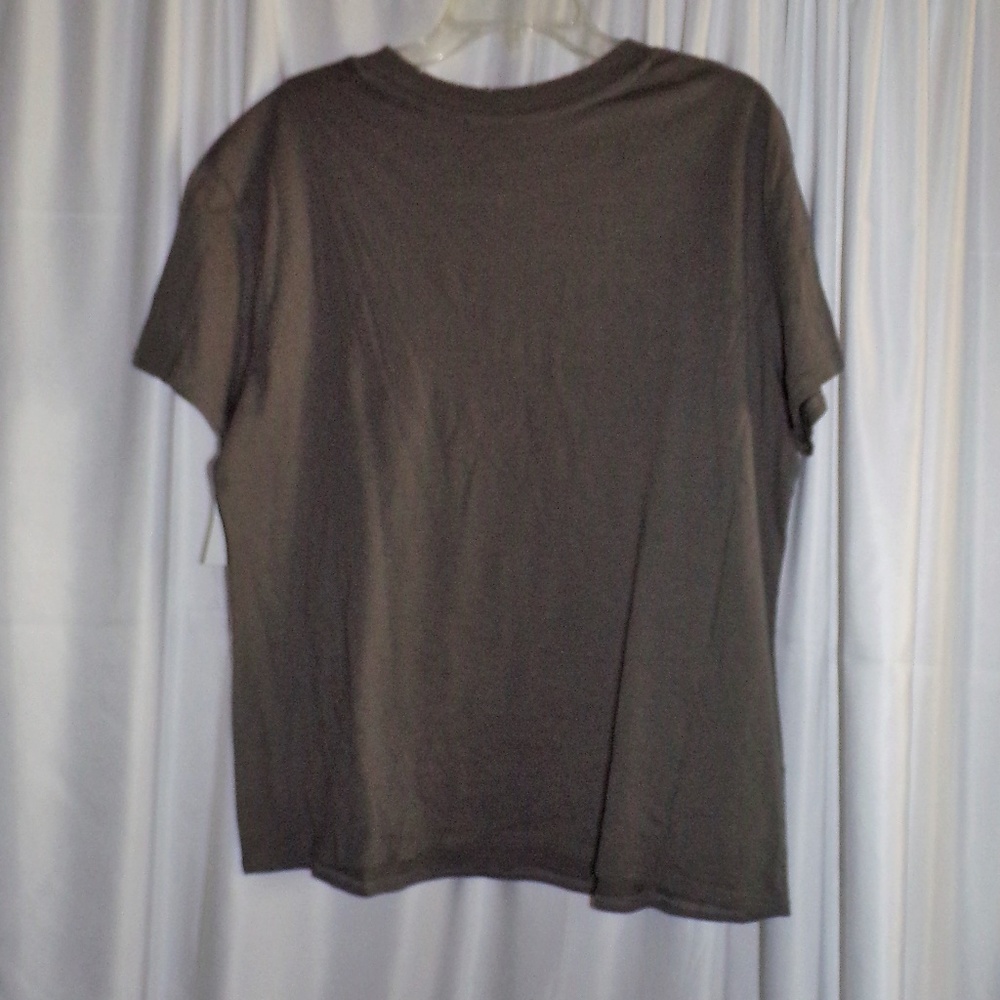 2 For $10 AC DC Women's Size X 14W Gray Shirt - Picture 4 of 4